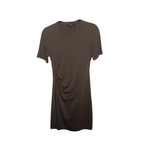 Theory Olive Short Sleeve Women's Dress